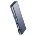 Baseus UCN3266 Harmonica 5 in 1 Type C HUB Adapter Deep Gray
